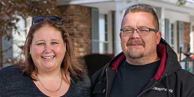 Christie and Phil Sanders