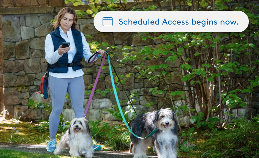 Dogwalker being granted access to someone's home via Trusted Neighbor Dogwalker being granted access to someone's home via Trusted Neighbor