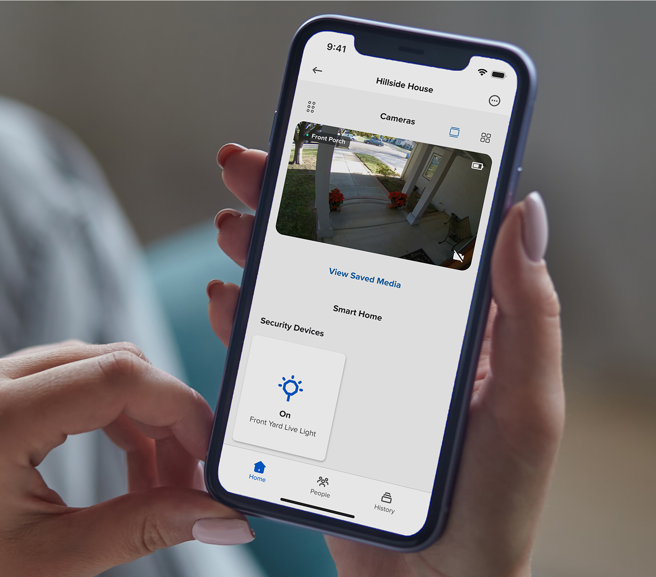 Google Nest Learning Thermostat adjusting to the room while a mother tucks her child into bed