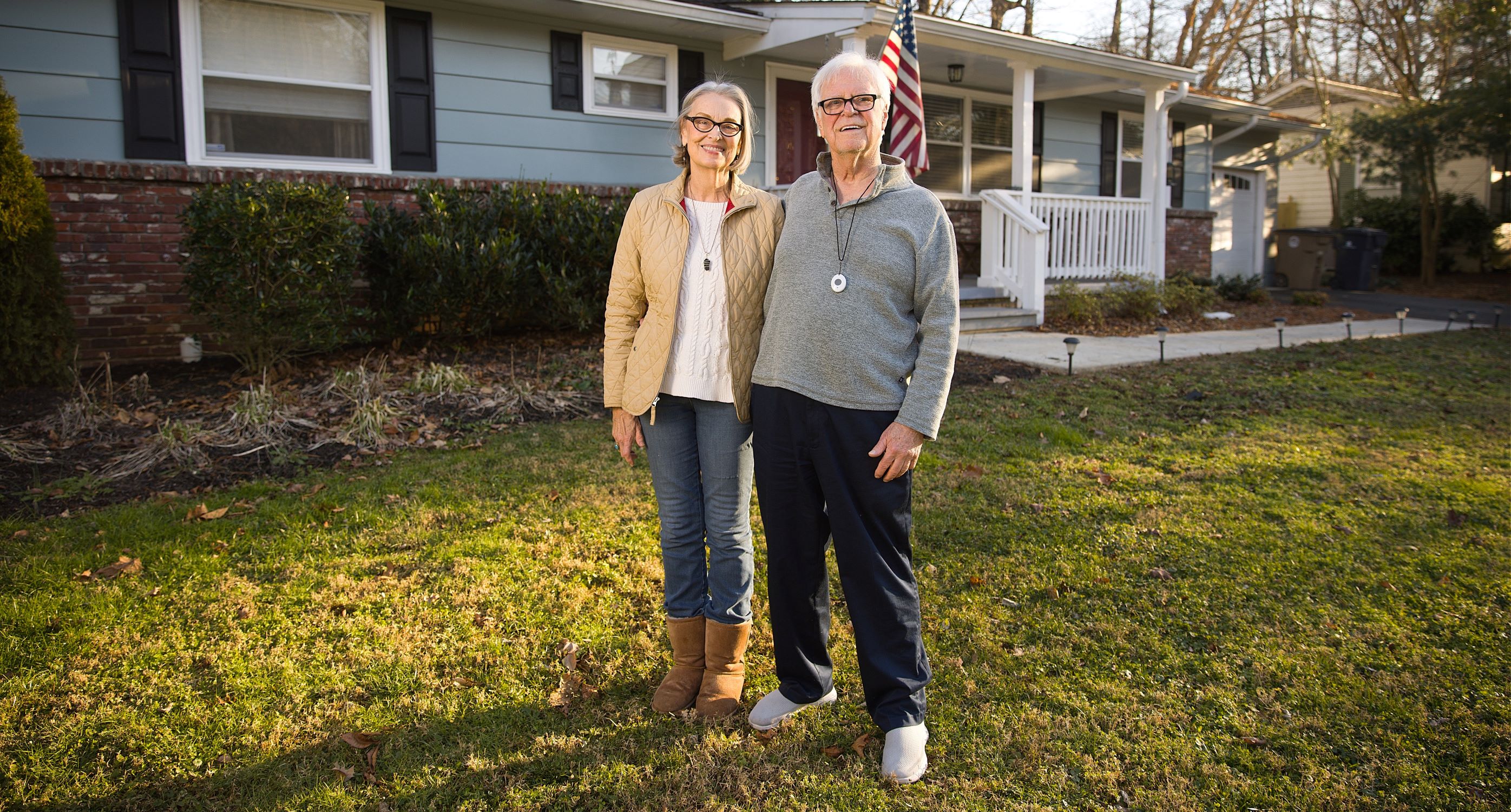 Home alone, an elderly man in Tennessee was trapped under a bookcase. Thankfully, he was wearing his ADT Medical Alert device and summoned help.